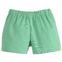 Basic Shorts - Green Twill
