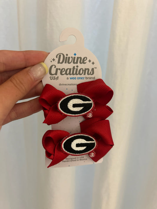 Georgia Mini-Bow Pair