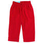 Red Pull On Cord Pant