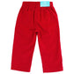 Red Pull On Cord Pant