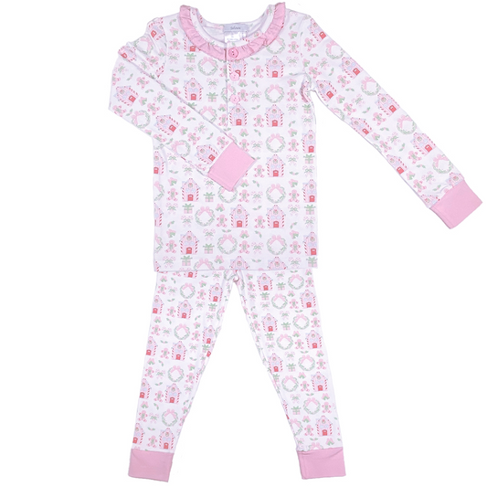 Gingerbread Girls Pajamas