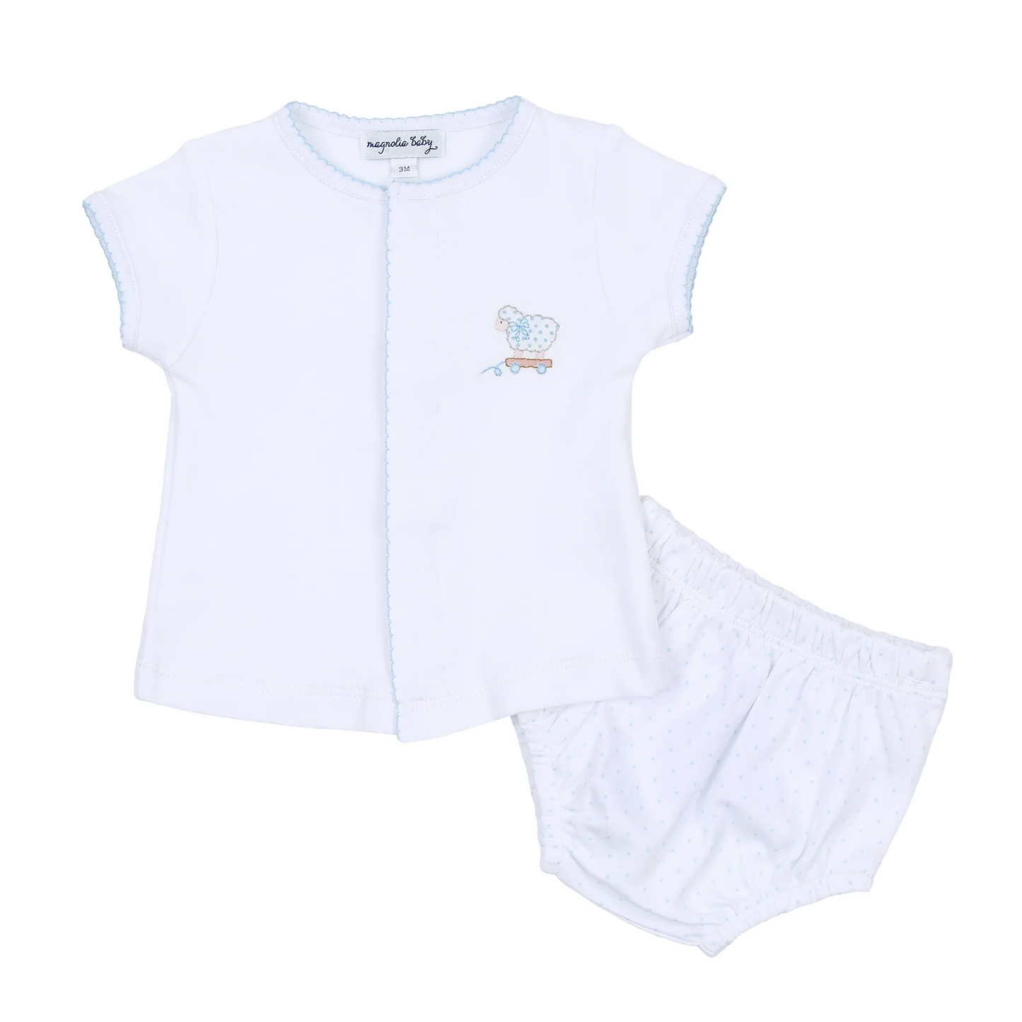 Darling Lambs Diaper Cover Set