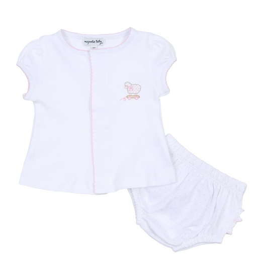 Darling Lambs Diaper Cover Set