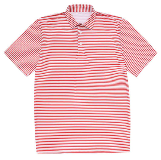 Red & White Polo