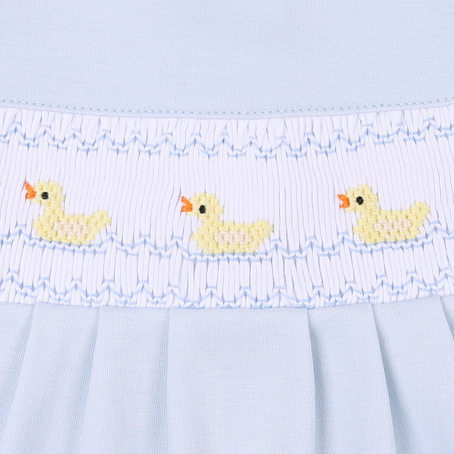 Just Ducky Smocked Playsuit