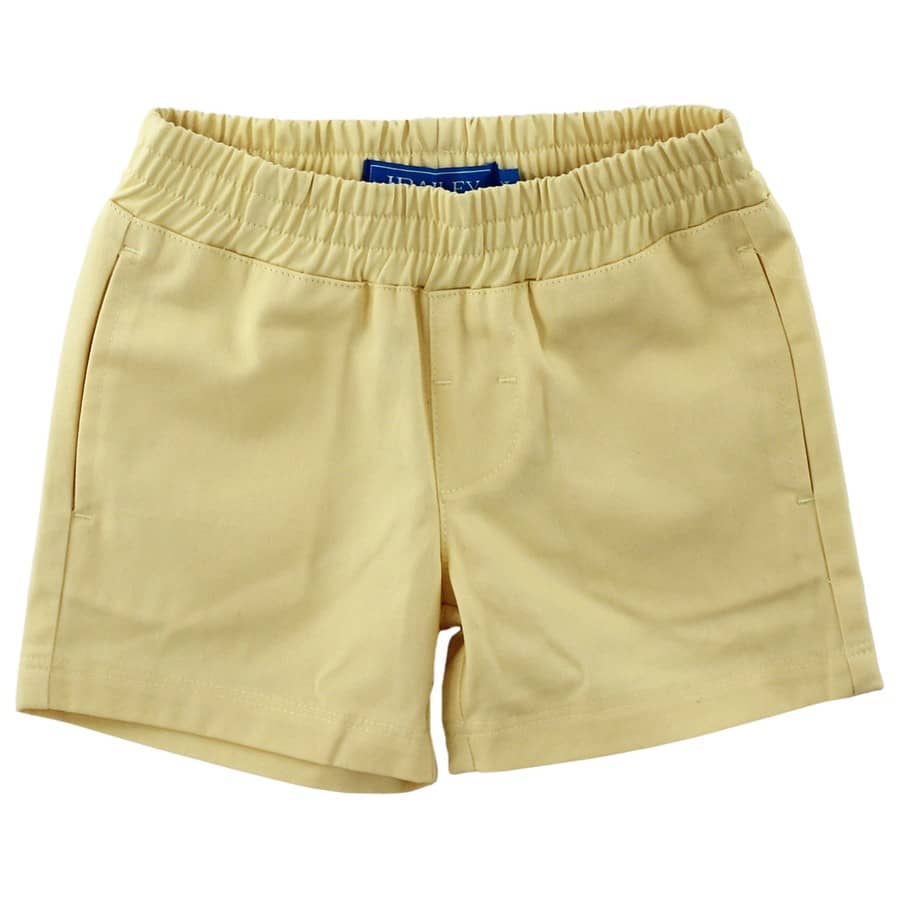 Boys Pull-On Shorts - Canary