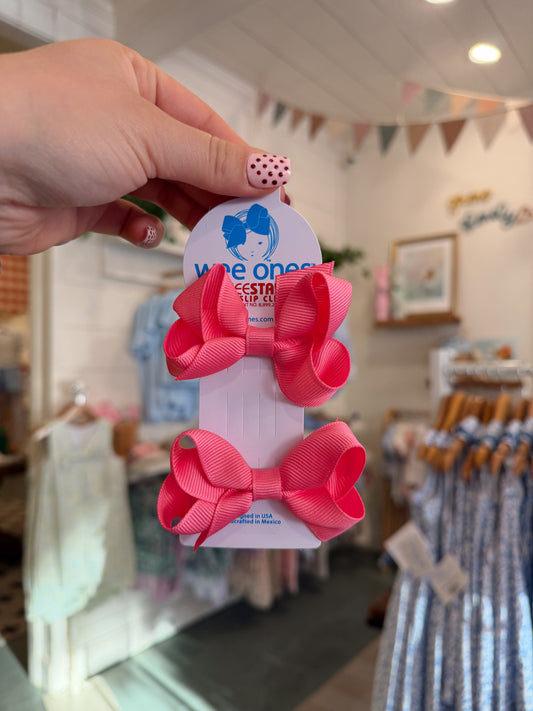 Hot Pink Bow 2-Pack