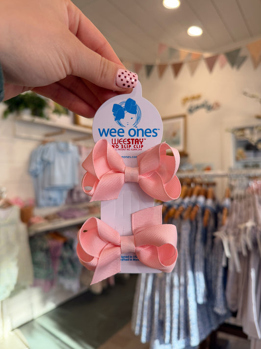 Light Pink Bow 2-Pack