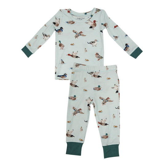 Ducks Long Sleeve Lounge Wear Pajama Set