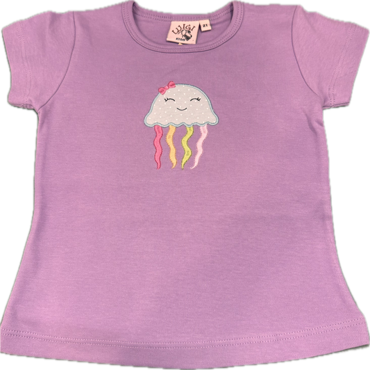 Jellyfish Appliqué T-Shirt