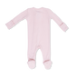 Veiled Pink 2-Way Zipper Footie