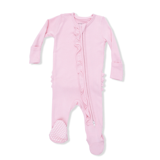 Romance Rose 2-Way Zipper Footie