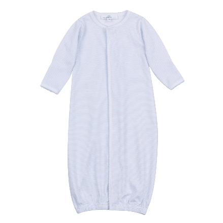 Blue Mini Stripes Converter Gown