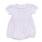 Pink Mini Stripes Ruffle Bubble