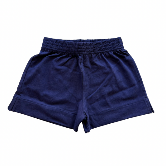 Jersey Toddler Boy Shorts - Navy Blue