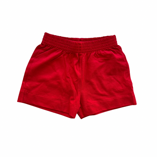 Jersey Toddler Boy Shorts - Deep Red
