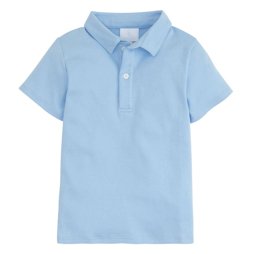 Light Blue Short Sleeve Polo