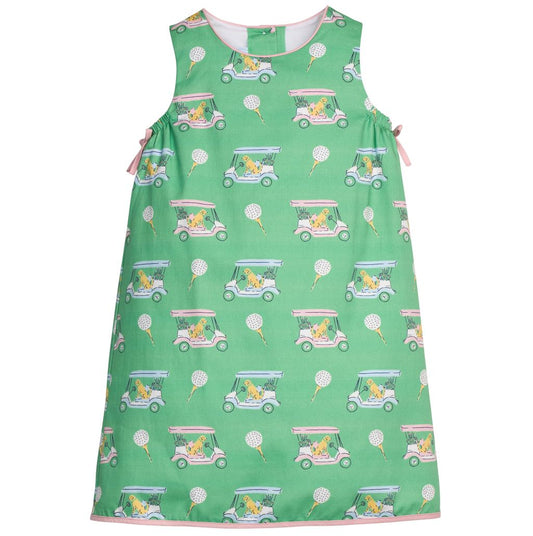 Pink Paws on Par - Lily Dress