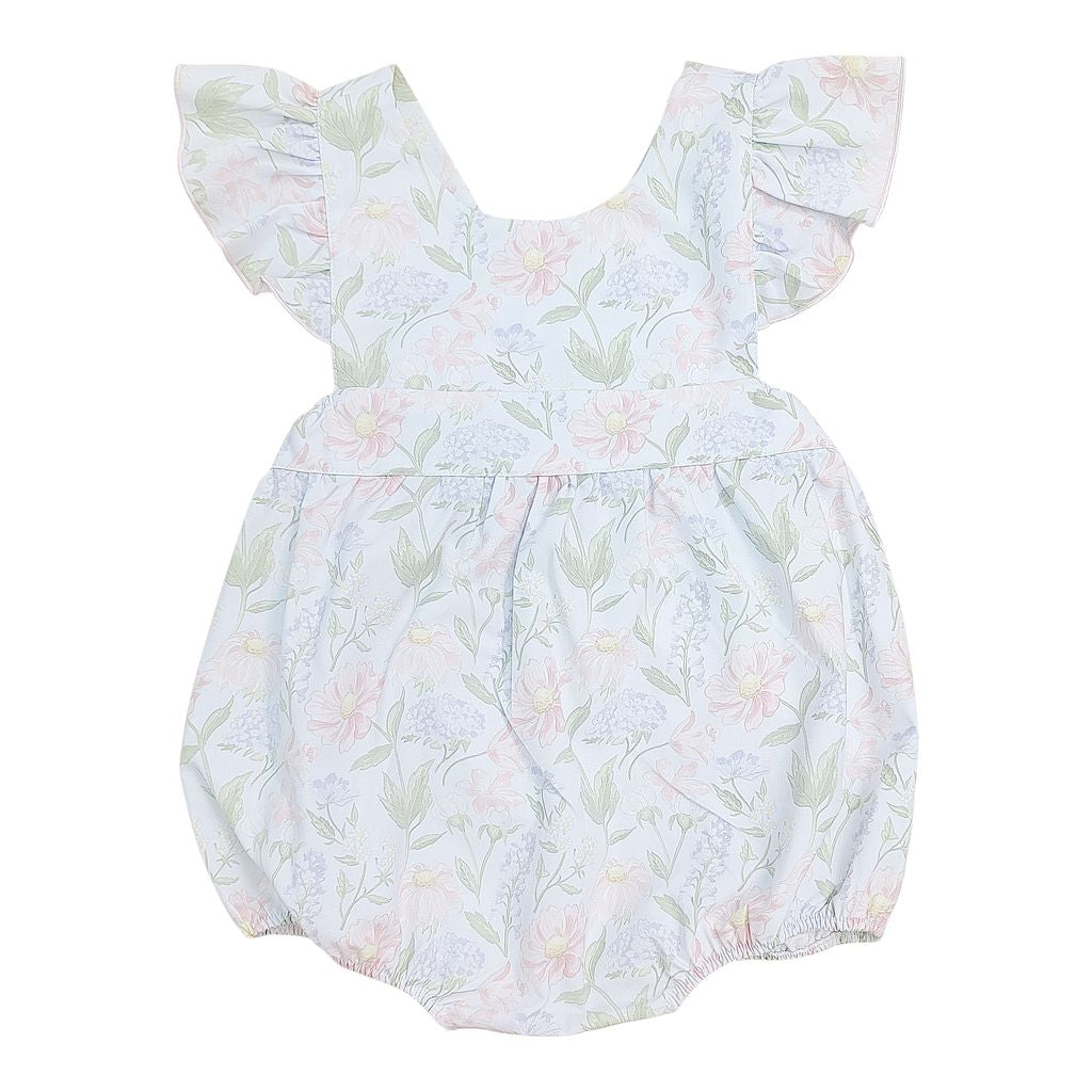 Lilah Floral Bow Back Bubble