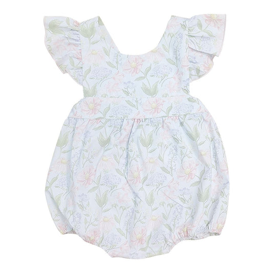 Lilah Floral Bow Back Bubble