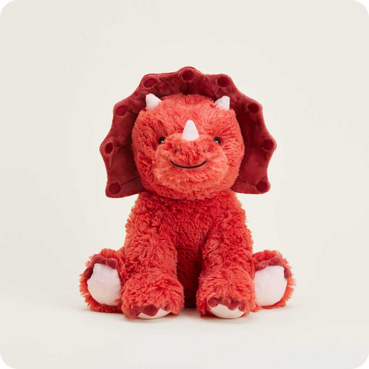 Red Triceratops Warmies