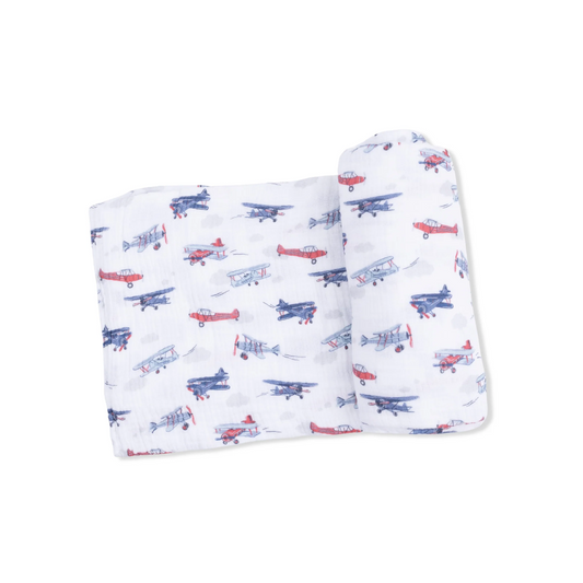 Vintage Planes Swaddle