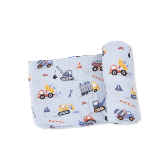 Crayon Construction Swaddle