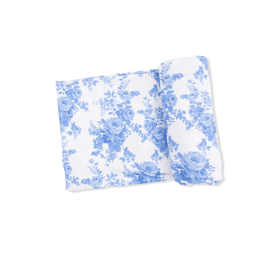 Dream Cottage Floral Swaddle