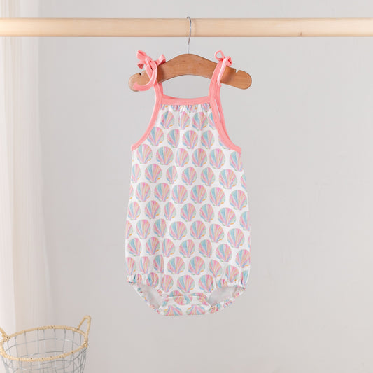 Shell Yeah! Shoulder-Tie Onesie