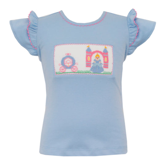 Cinderella Smocked Shirt