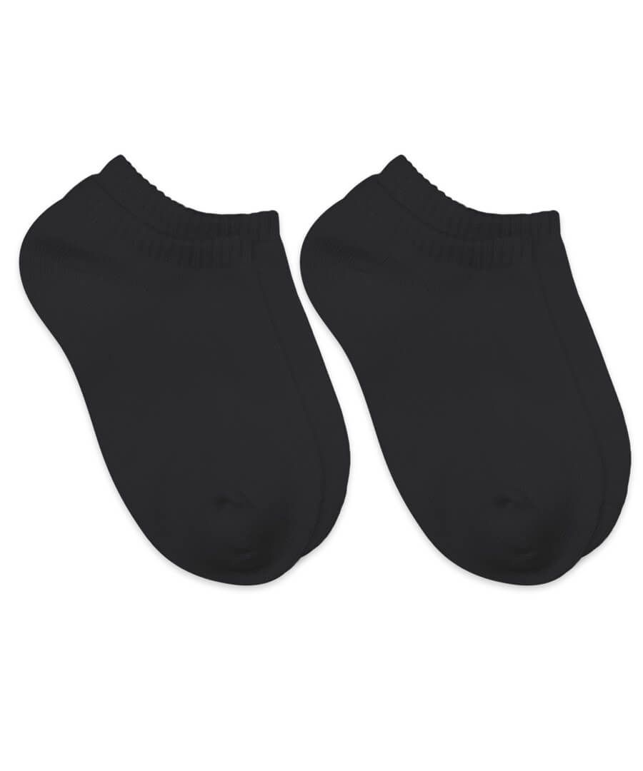 Smooth Toe Capri Liner Sport Socks - Black, 2-Pack