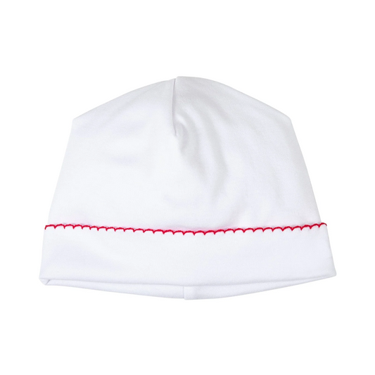 White & Red Hat