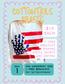 Cottontails Craft - Handprint USA Flag Tees