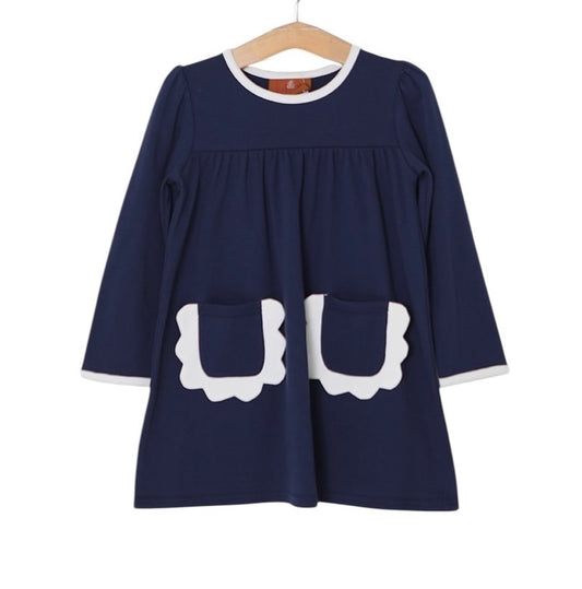 Izzie Dress - Navy