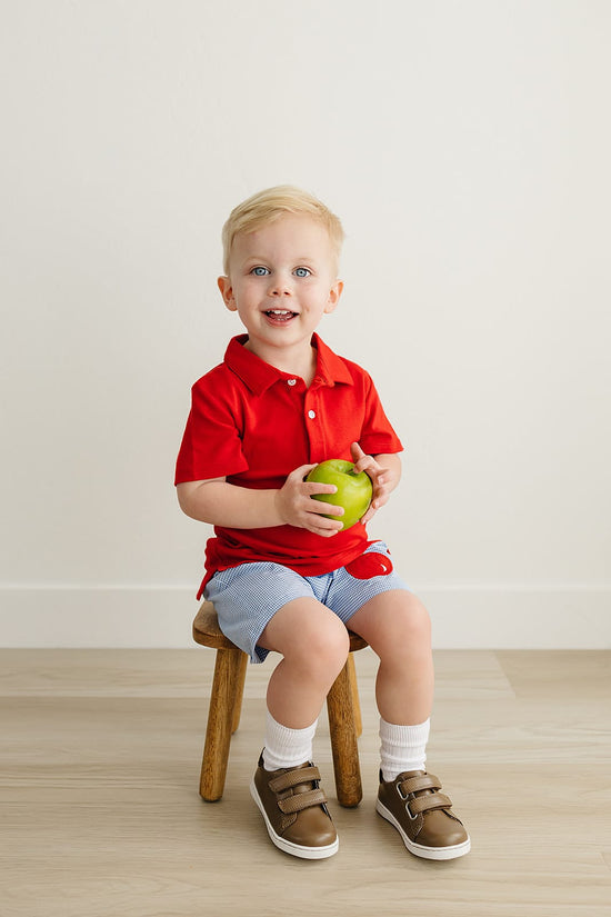 Apple Appliqué Shorts