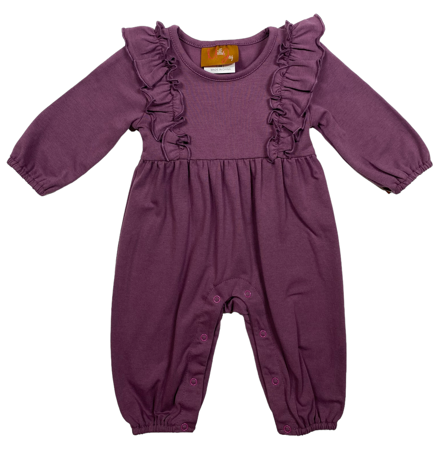 Madison Romper - Plum