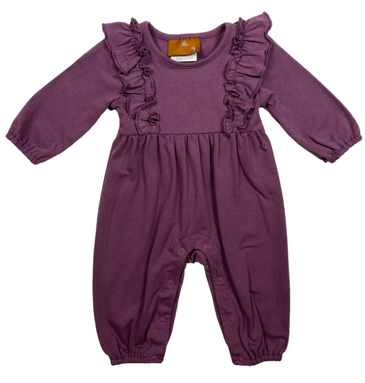 Madison Romper - Plum