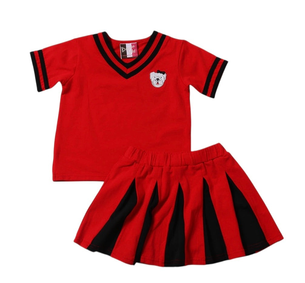 Bulldogs Skort Set