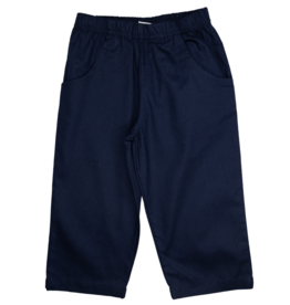 Boys Navy Jersey Pants