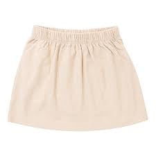 Sand Corduroy Skirt