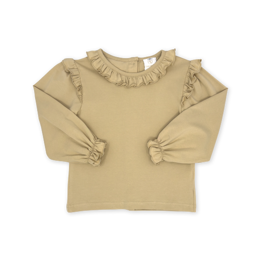 Kennedy Khaki Evelyn Blouse