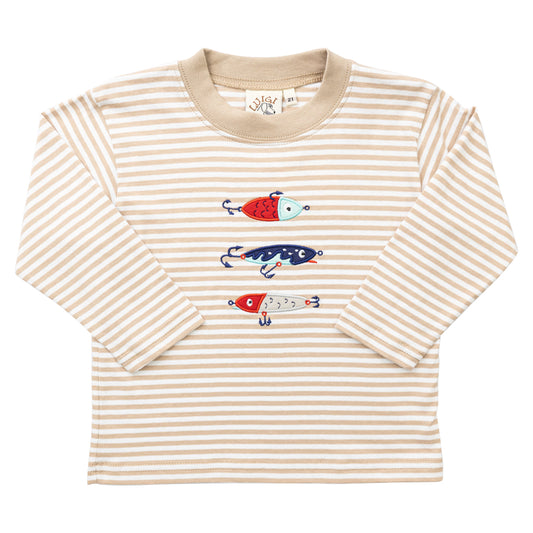 Boys Long Sleeve Fishing Lures T-Shirt