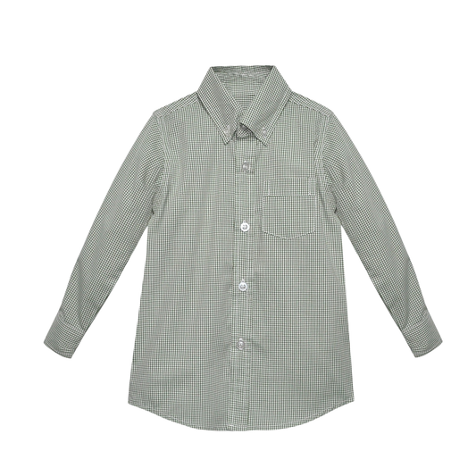 Green Check Arthur Dress Shirt