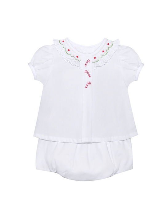 Alice Candy Cane Bloomer Set