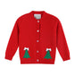 Red Christmas Tree Cardigan