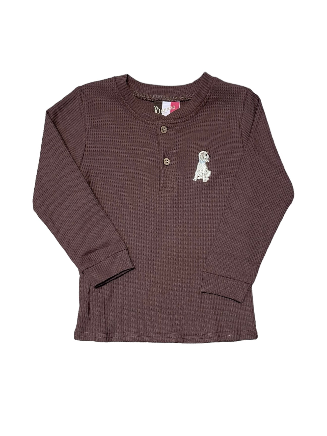 Puppy Henley Shirt