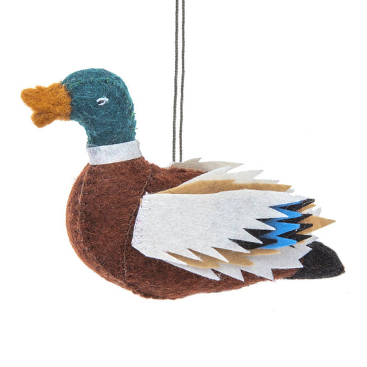 Duck Felt Ornament