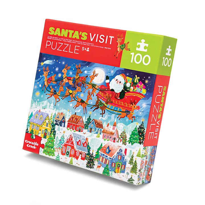 Santa’s Visit Puzzle 100pc