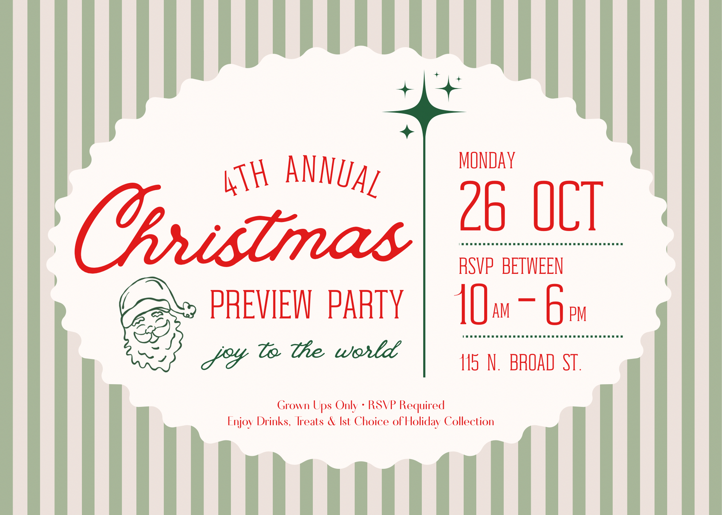 Christmas Preview Party
