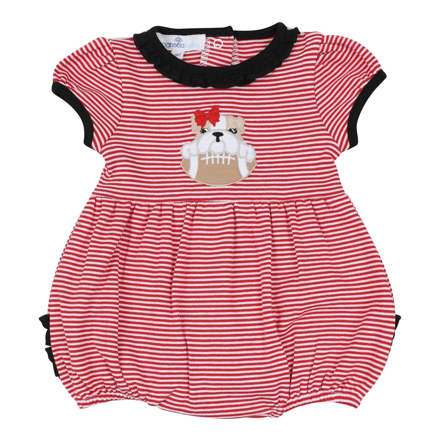 Bulldog Pride Ruffle Bubble